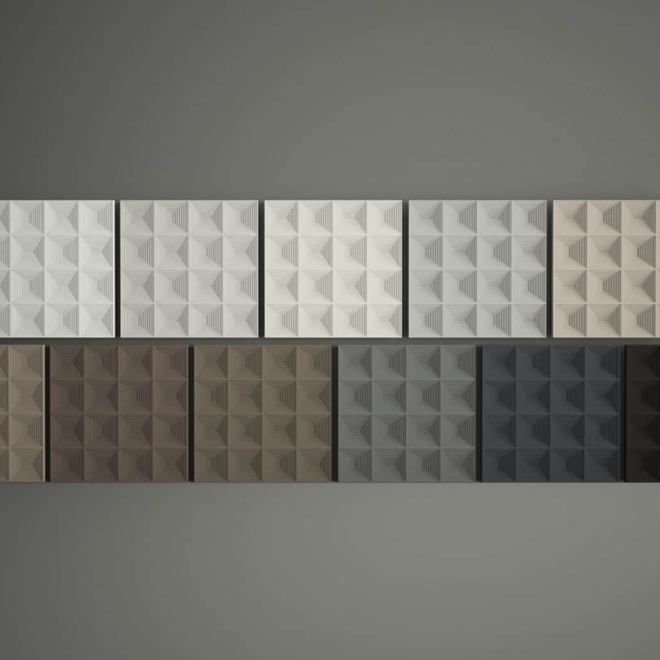 Pannello murale 3D Arquitek Inner Eco Luxer – vista 3