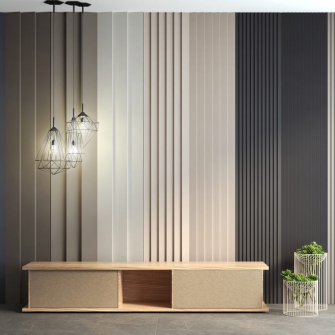 Pannello murale 3D Arquitek Scalon Eco Luxer – vista 3