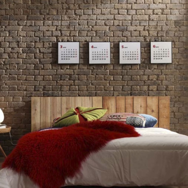 Pannello murale effetto mattone Ladrillo Inglés Viejo – vista 6