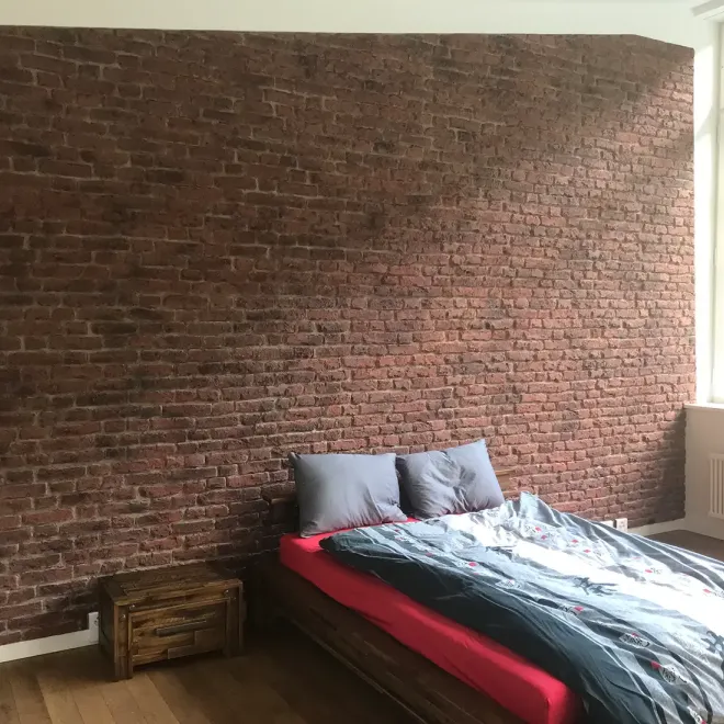 Panneau mural effet brique Loft – après la pose – vue 10