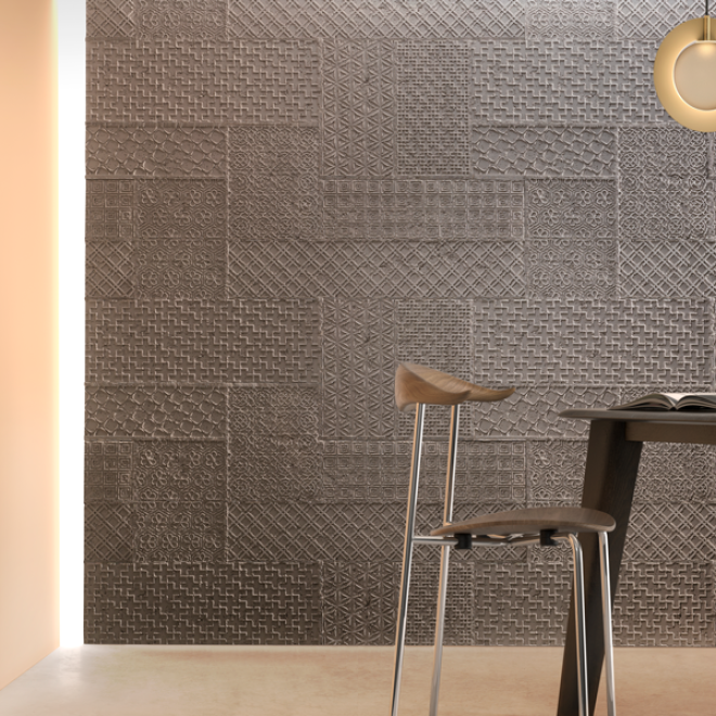Pannello murale effetto cemento Cementos Geométrico – vista 5