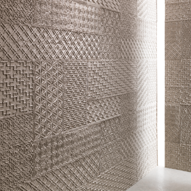 Pannello murale effetto cemento Cementos Geométrico – vista 6