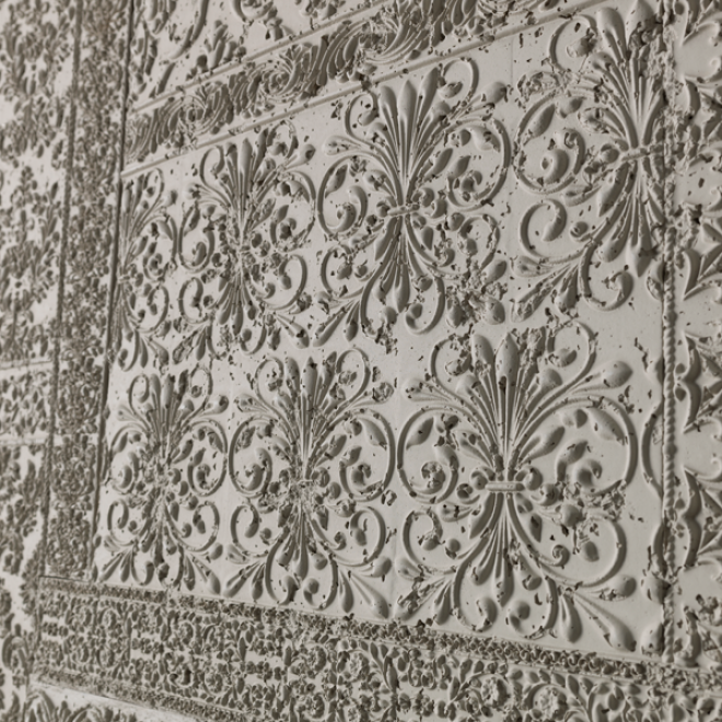 Panneau mural effet béton Cementos Vintage – vue 3
