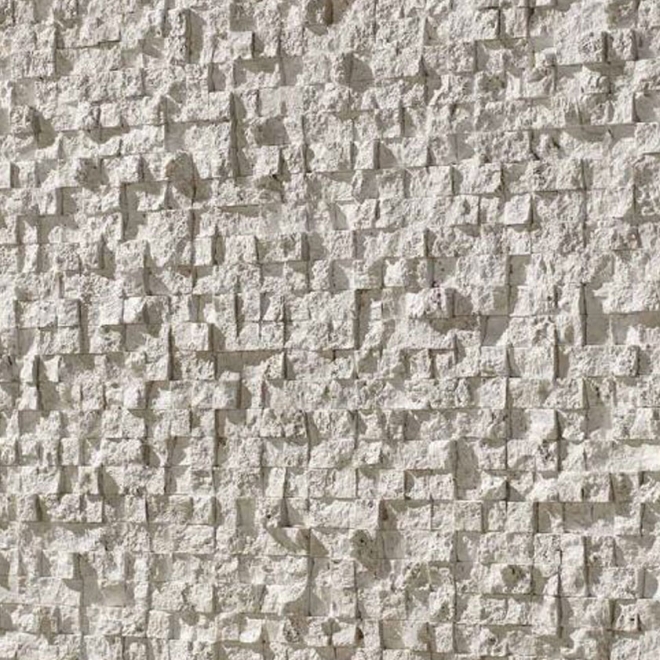 Pannello murale effetto pietra Cubic