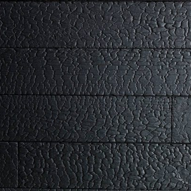 Pannello murale effetto legno bruciato Remember Little Burned – vista 6