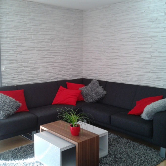 Panneau mural effet pierre Laja Fina – vue 4