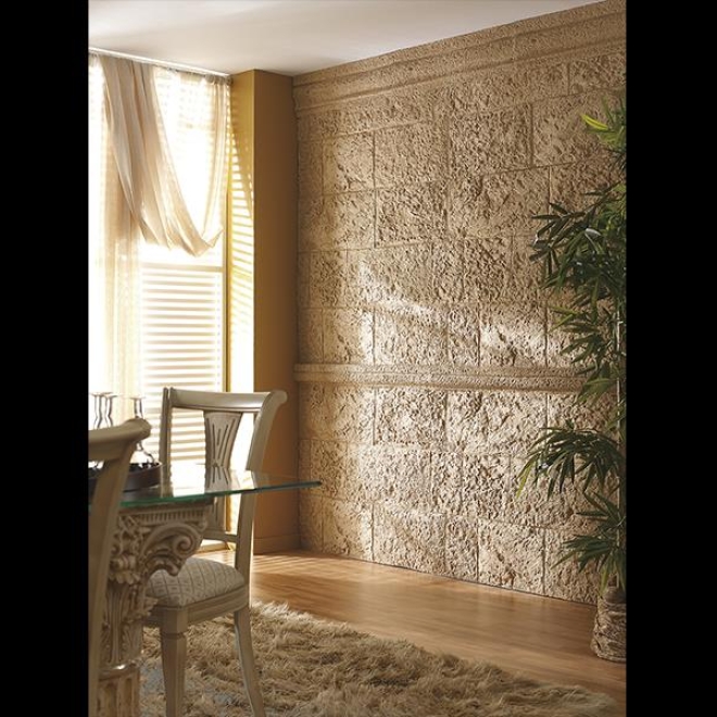 Panneau mural effet pierre Lastra – vue 2