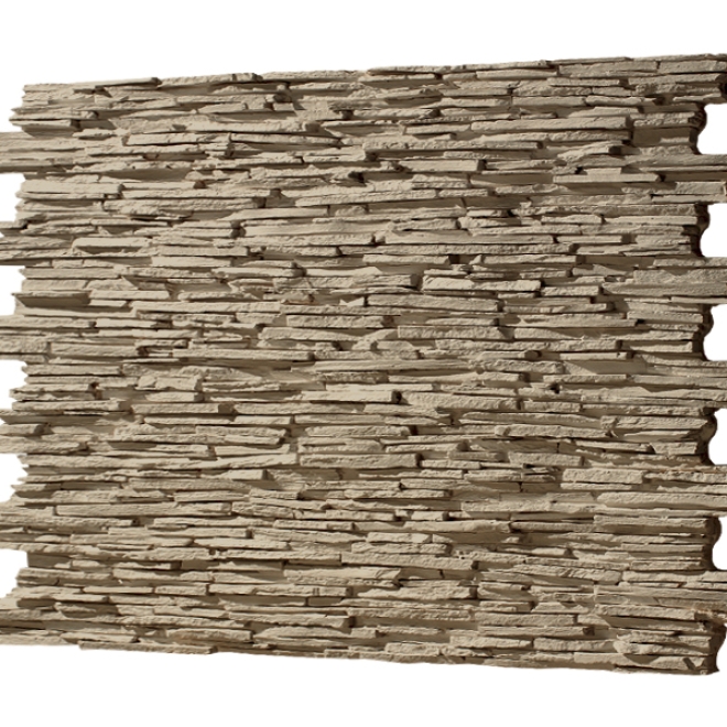Pannello murale effetto pietra Pizarra Alpes – tonalità PR440 bianco sabbia