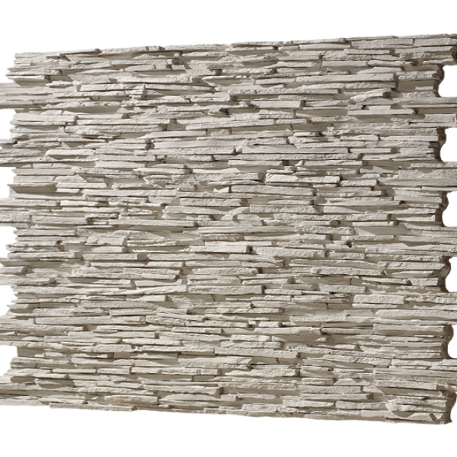 Pannello murale effetto pietra Pizarra Alpes – tonalità PR445 bianco italiano