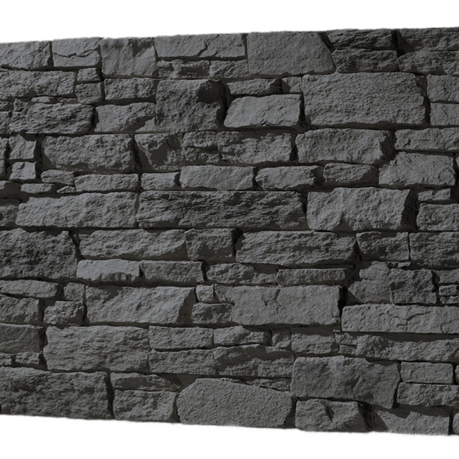 Panneau mural effet pierre Nepal – teinte PR422 gris
