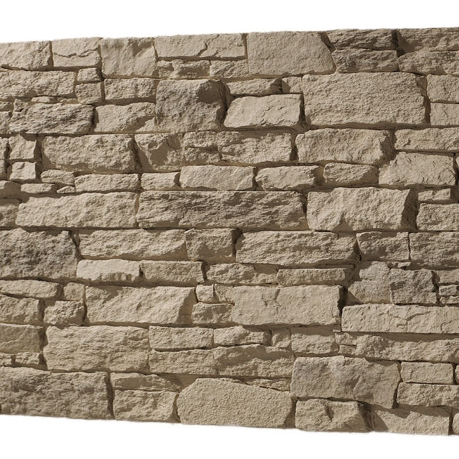 Panneau mural effet pierre Nepal – teinte PR420 blanc sable
