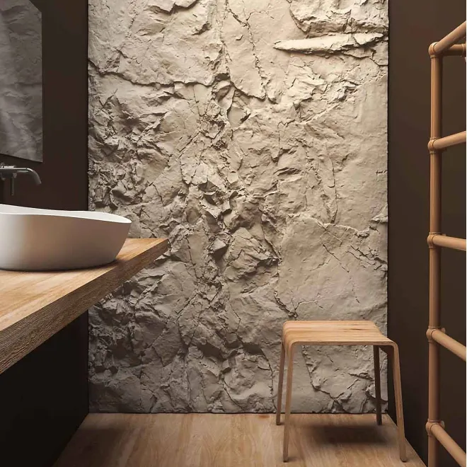 Pannello murale effetto roccia Roca Organic – tonalità PR757 – vista 3