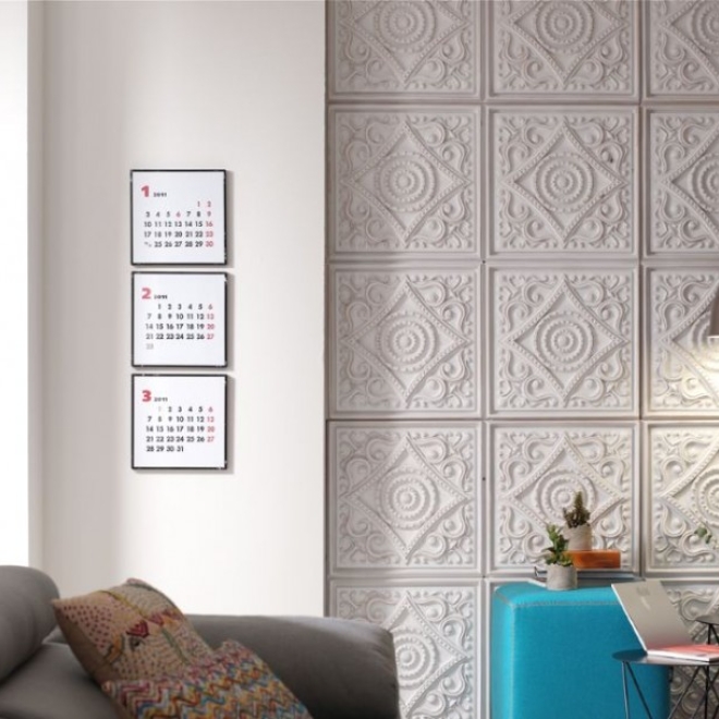Panneau mural effet stuc Vintage Loira – vue 6
