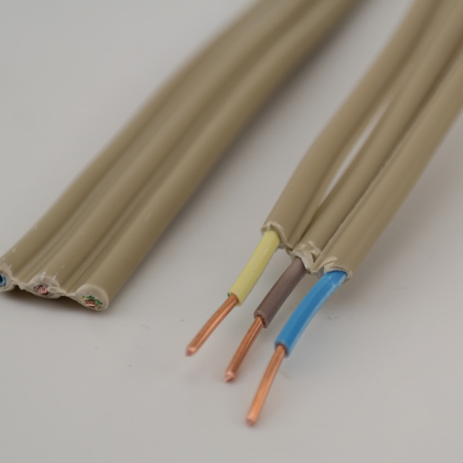 Câble plat 230 V, 3 × 1,5 mm² – vue 4