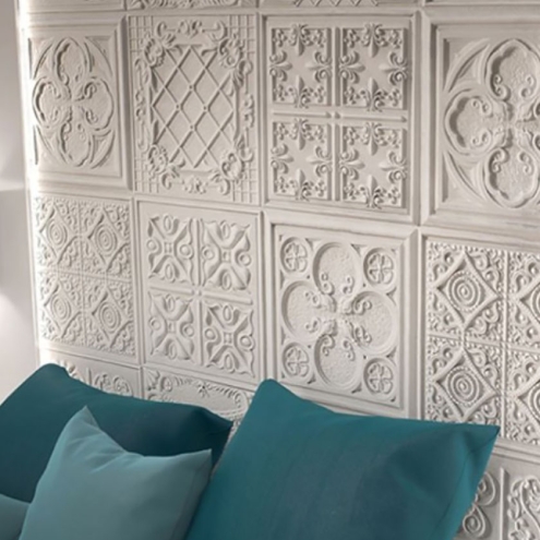 Pannello murale effetto stucco Vintage Versalles